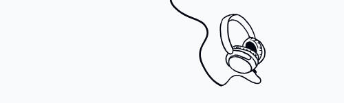Headphones illustration